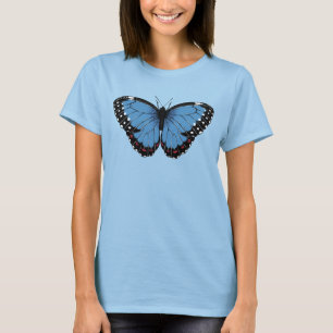 T-shirt Papillon bleu Morpho