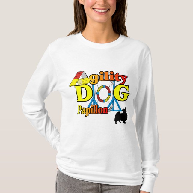 T-shirt Papillon_Cadeaux d'agilité (Devant)