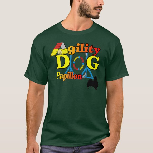 T-shirt Papillon_Cadeaux d'agilité (Devant)