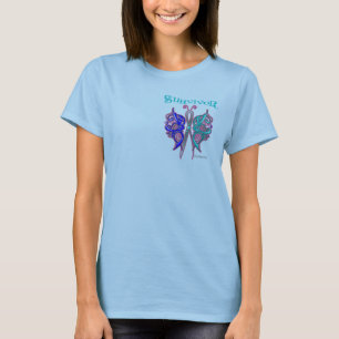 T-shirt Papillon celtique de survivant - cancer de la