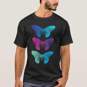 T-shirt Papillon Conception Inspirante Amoureux de la Natu
