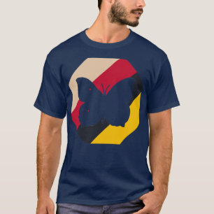 T-shirt Papillon conception printemps chenille estivale