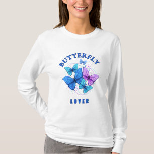 T-shirt papillon, Conçu, T-shirt personnalisé, Per