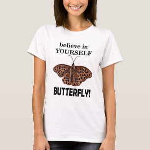 T-shirt Papillon Croyez En Votre Papillon