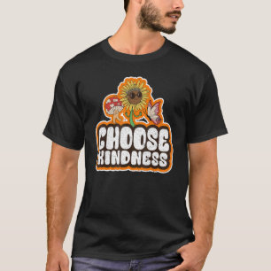 T-shirt Papillon de la paix de Sunflower Positif Choisir K