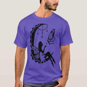 T-shirt Papillon de lune fée et magique