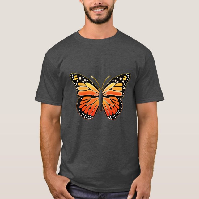 T-shirt Papillon de monarque (Devant)