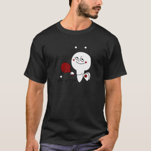 T-shirt Papillon de ping-pong