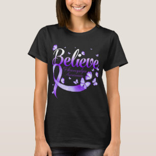 T-shirt Papillon de sensibilisation à la fibromyalgie