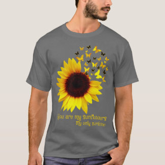 T-shirt Papillon de tournesol