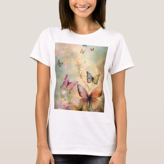 T-shirt Papillon Design (Devant)