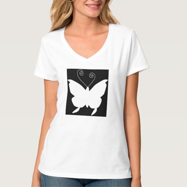 T-shirt papillon Diva (Devant)