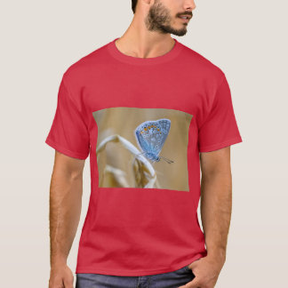 T-shirt Papillon Élégant Graphique de la Nature