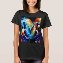 T-shirt Papillon en verre