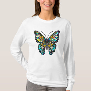 T-shirt Papillon en verre coloré