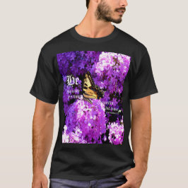 T-shirt Papillon et Phlox, Ecclésiaste 3:11