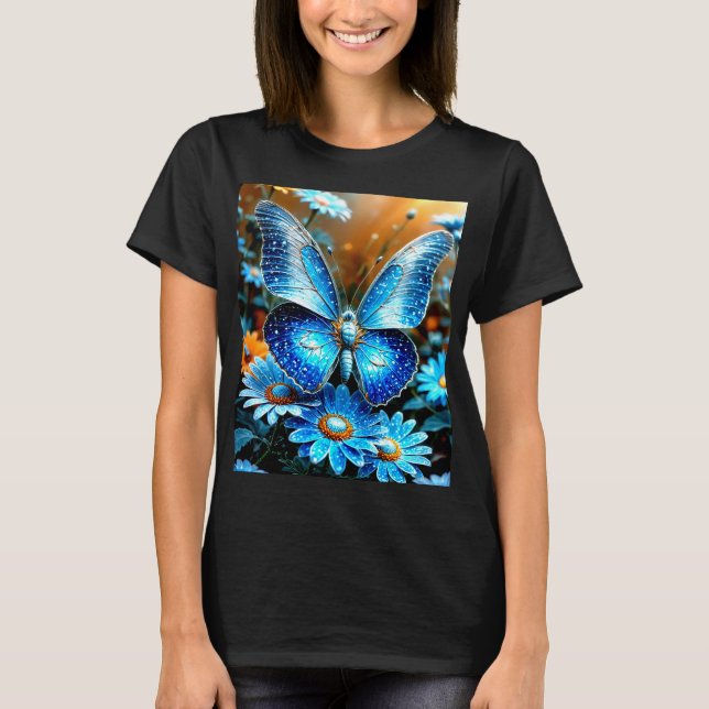 T-shirt Papillon étincelant (Devant)