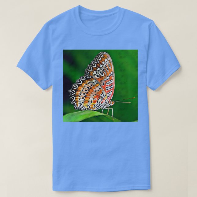 T-shirt Papillon Fritillaire brillant (Design devant)