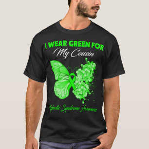 T-shirt Papillon Je Porte Du Gris Pour La Sensibilisation 