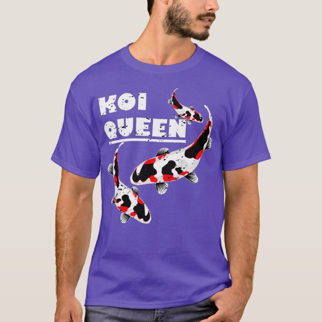 T-shirt Papillon Koi Pond Showa Koi Poisson Tancho Sanke (Devant)