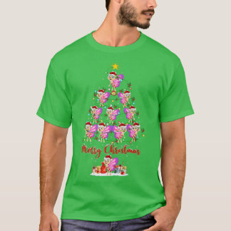 T-shirt Papillon Lover Correspondant Père Noël Papillon No