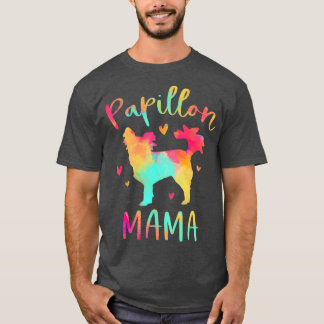 T-shirt Papillon Mama Coloré Papillon Cadeaux Chig Maman