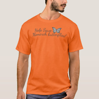 T-shirt papillon monarque