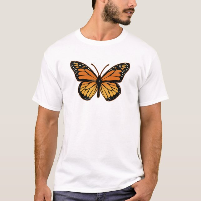 T-shirt Papillon monarque (Devant)