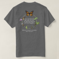 T-shirt papillon monarque