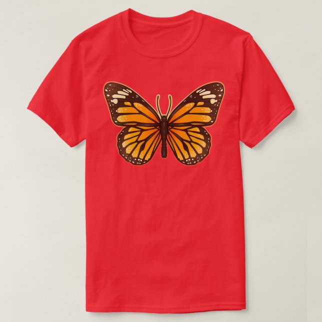 T-shirt Papillon monarque 65 (Design devant)