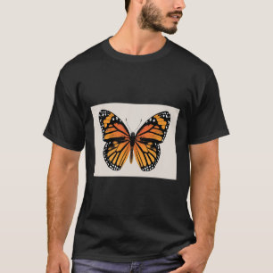 T-shirt Papillon Monarque Papillons D& Époque