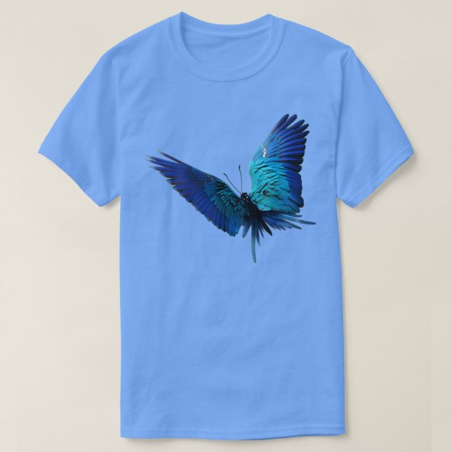 T-shirt Papillon ou perroquet (Design devant)