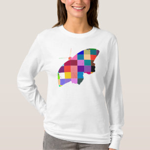 T-shirt Papillon Pop Art