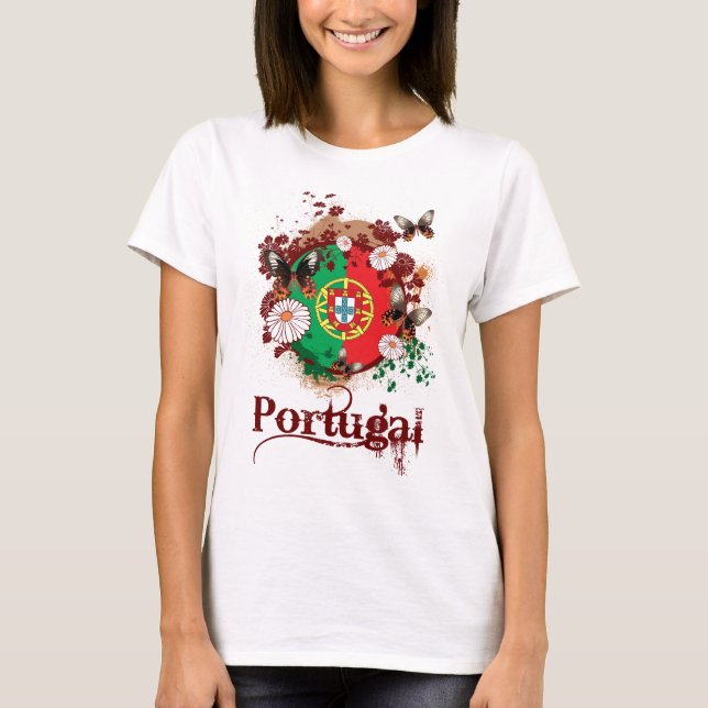 T-shirt Papillon Portugal (Devant)