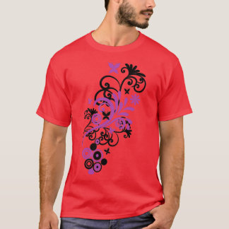 T-shirt Papillon PURPLE