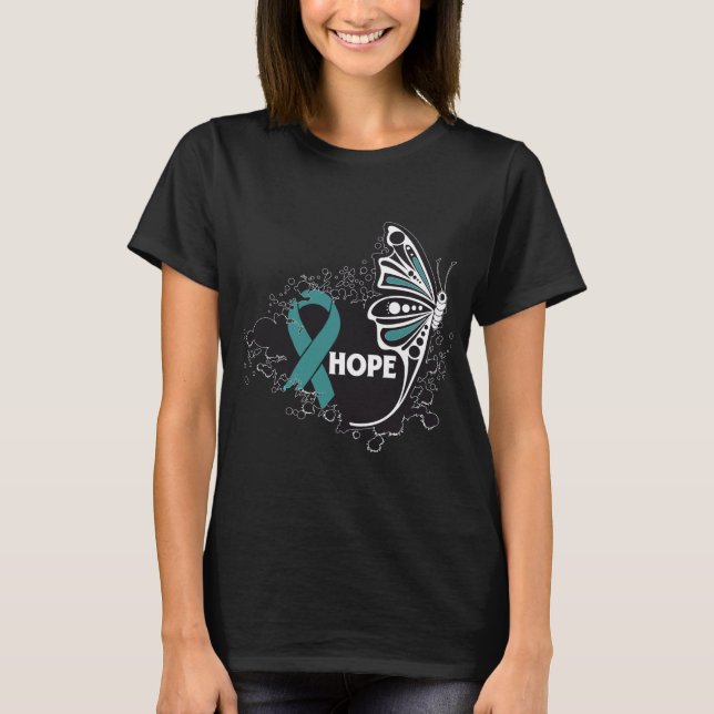 T-shirt Papillon Scleroderma Hope (Devant)