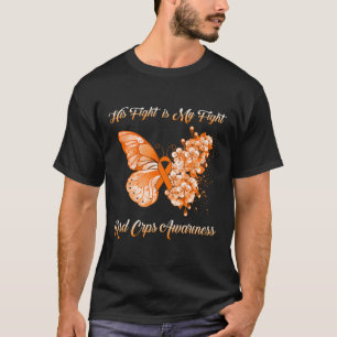 T-shirt Papillon Son combat est mon combat Rsd Crps sensib