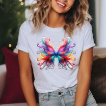 Papillon stylisé coloré magnifique