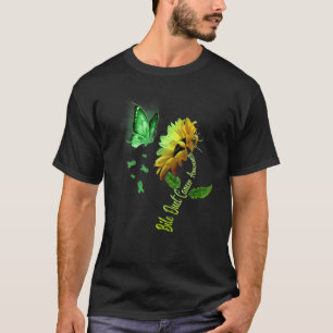 T-shirt Papillon Tournesol Bile Ducs Sensibilisation au ca