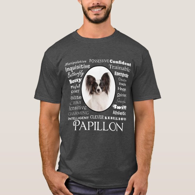 T-shirt Papillon Traits (Devant)