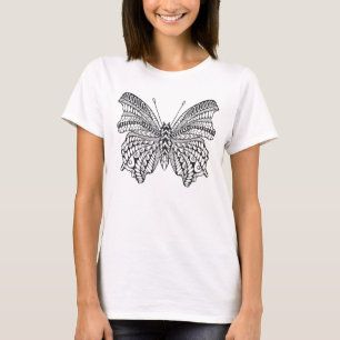 T-shirt Papillon tropical inspiré