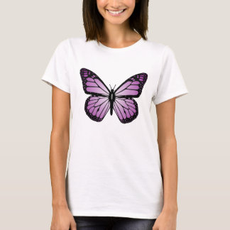 T-shirt Papillon Violet
