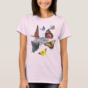 T-shirt papillons avec cercle triangle 26 rév