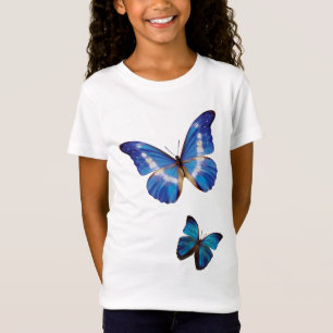 T-Shirt Papillons bleus de Morpho