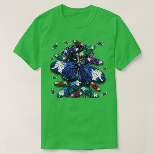 T-shirt Papillons étranges (Design devant)