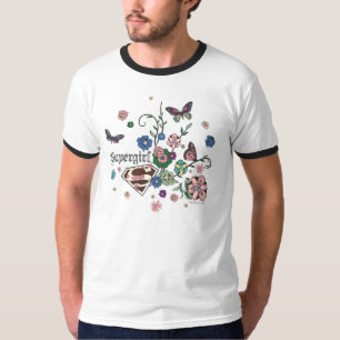 T-shirt Papillons supergirl