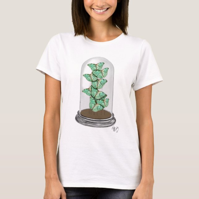 T-shirt Papillons verts dans Bell Jar 2 (Devant)