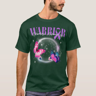 T-shirt papillons violets