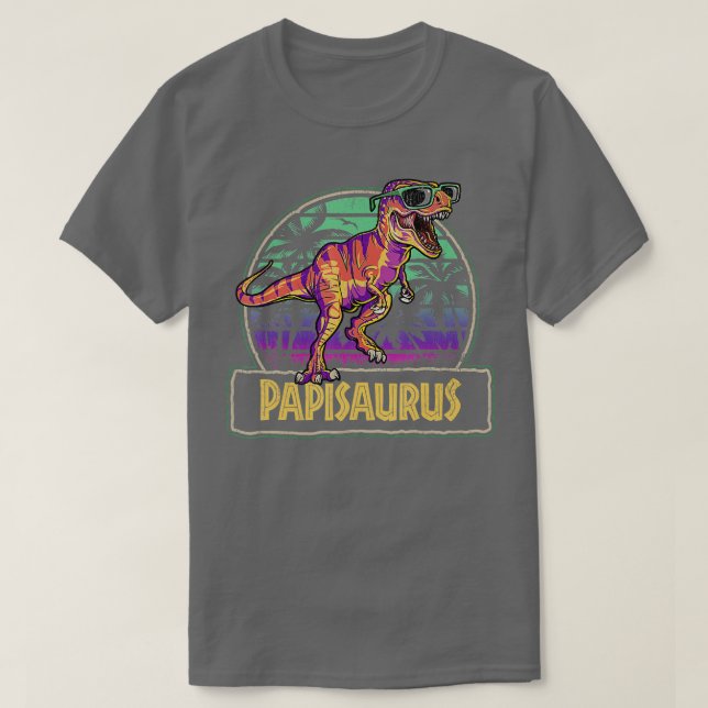 T-shirt Papisaurus T Rex Dinosaur Papi Saurus Famille Matc (Design devant)