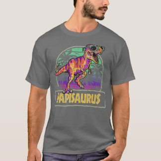 T-shirt Papisaurus T Rex Dinosaur Papi Saurus Famille Matc